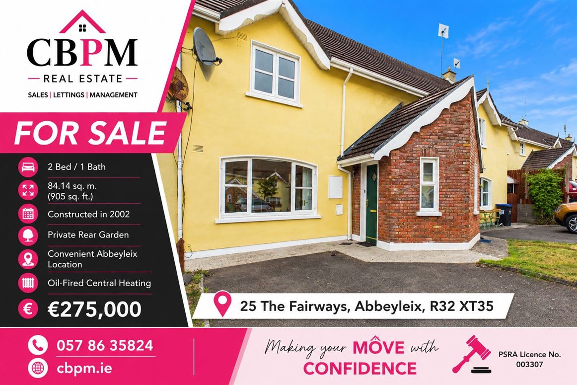25 The Fairways, Ballyroan Road, Abbeyleix, Portlaoise, Co. Laois
