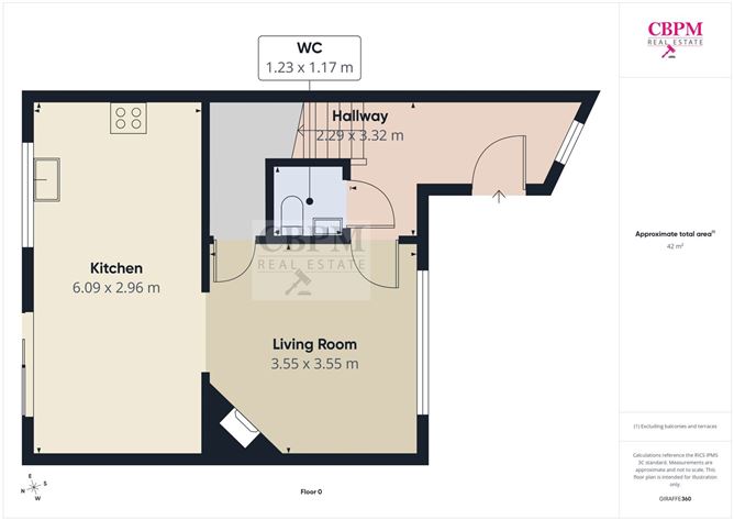 Floor plan — 25 The Fairways, Ballyroan Road, Abbeyleix, Portlaoise, Co. Laois