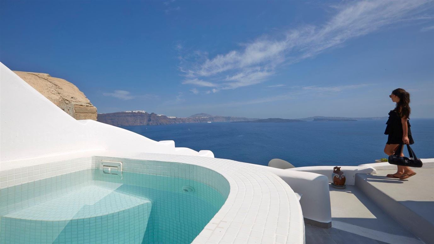 All In White,Oia,Santorini,Greece
