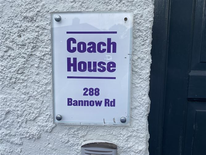 Main image for Coach House, 288 Bannow Road, Dublin 7, Cabra, Dublin 7