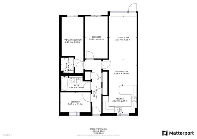 Apartment, 33 Glebe Hall, Kill Avenue, Dun Laoghaire, Co. Dublin