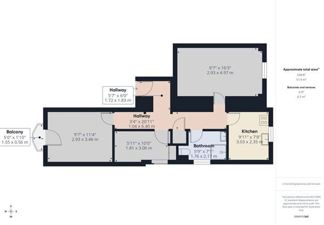 Apartment 1, Block A, Kermon House, The Mall, North Quay, Drogheda, Louth