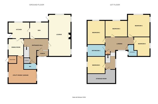 Floor plan — 2 Ballynaroon, Glounthaune, Cork