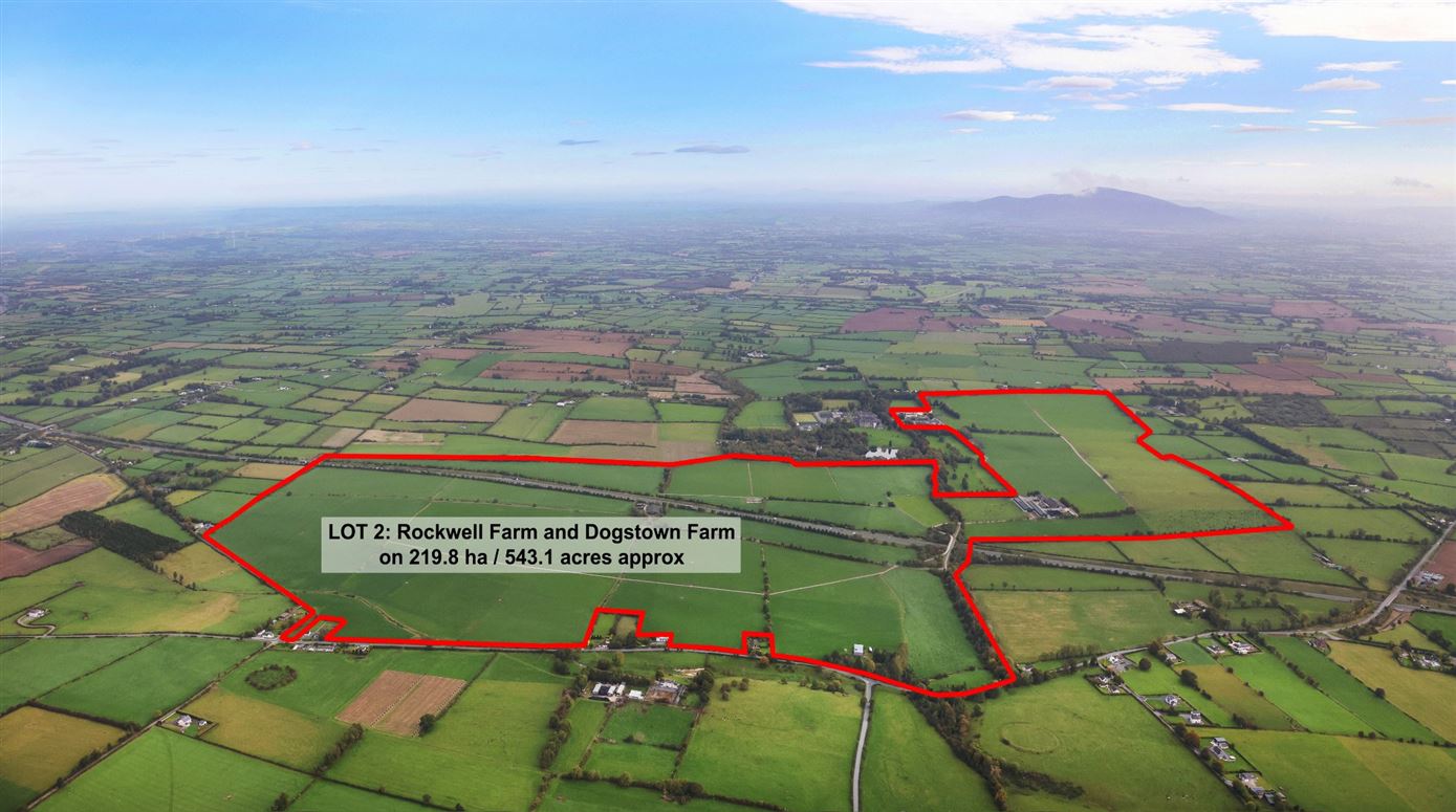 Lot 2 - Rockwell & Dogstown Farm, Approx. 219.8 Ha (543.1 Acres), Cashel, County Tipperary