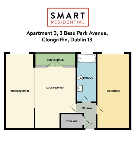 Apartment 3, 3 Beau Park Avenue, Clongriffin, Dublin 13