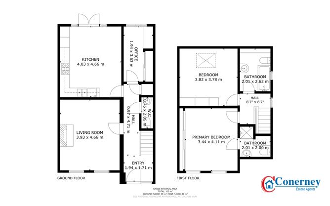 Floor plan — 4 Grange Manor Road, Rathfarnham, Dublin 16