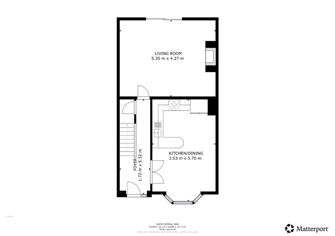 Floor plan — 81 Gleann Na Ri, Valley Avenue, Druid Valley, Dublin 18