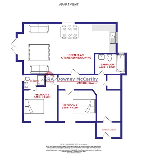 Floor plan — 9 Bowling Court, Mallow, Cork
