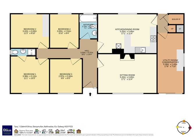 1 Oak mill Drive, Derrymullen,, Ballinasloe, Galway