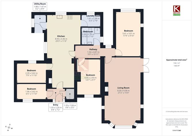 Floor plan — Ardoyne, Tullow, County Carlow