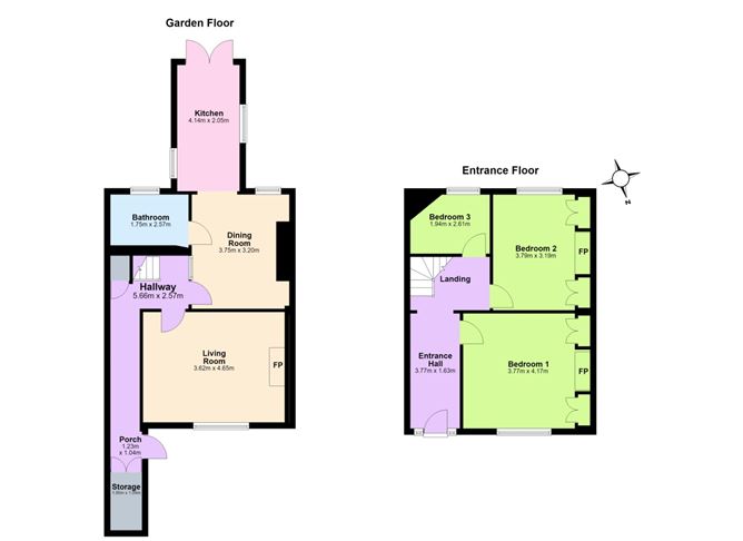 Floor plan — 27 Leinster Avenue, North Strand, Dublin 3