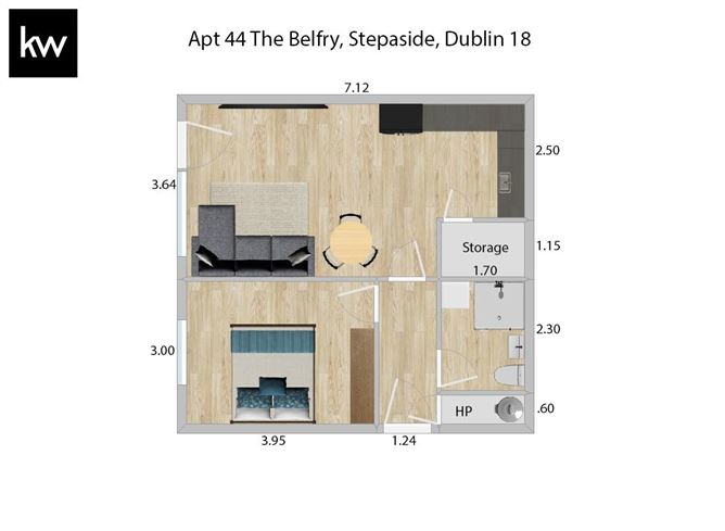 Apartment 44, The Belfry, Belarmine Copse, Stepaside, Dublin 18