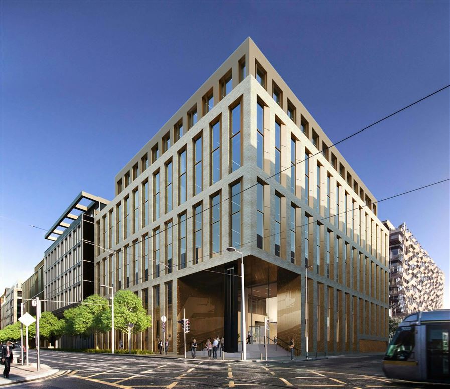 Five Dublin Landings, Central Bank Of Ireland, North Wall Quay, Dublin