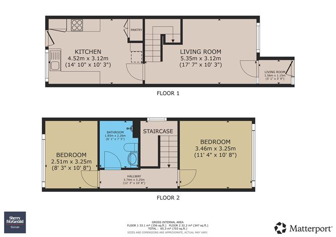 Floor plan — 1 Lower Charles Street, Castlebar, Co. Mayo