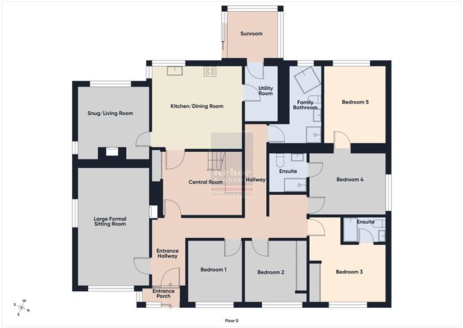 Floor plan — Laurel Close, Coolcotts, Wexford Town, Wexford