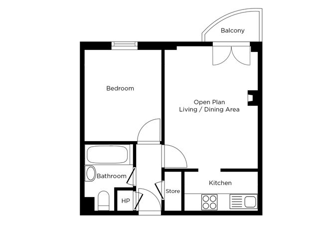 Apt 10, 6 Ushers Quay, Dublin 8, County Dublin