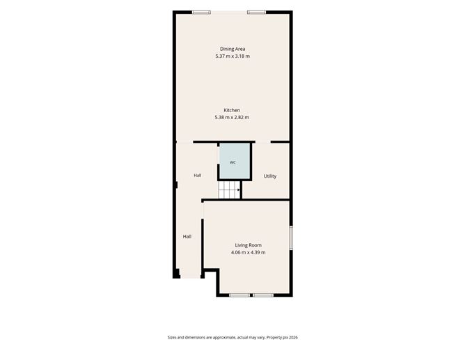 Floor plan — 5 Carnegie Drive, Honey Park, Dun Laoghaire, Co. Dublin