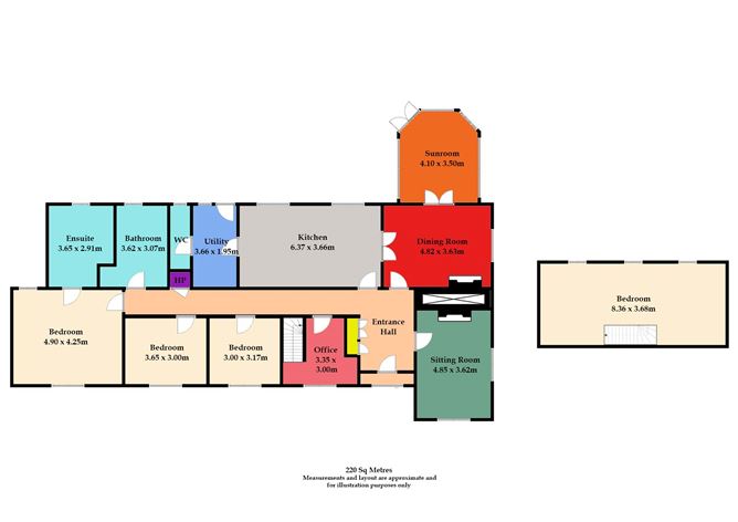 Floor plan — Brennan's Lane, Rathcool, Ratoath, Co. Meath