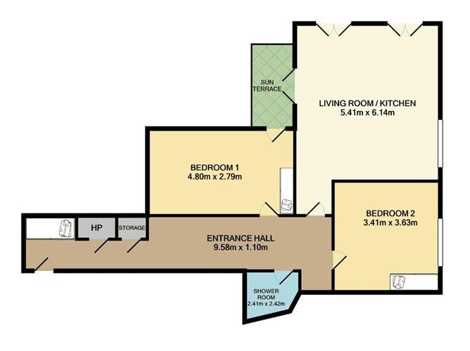 Apartment 3, 76 Dame Street, Dublin 2