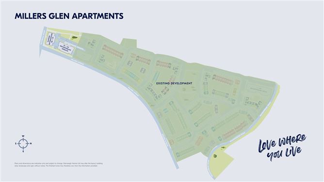 Floor plan — Miller's Glen Apartments, Swords, Dublin