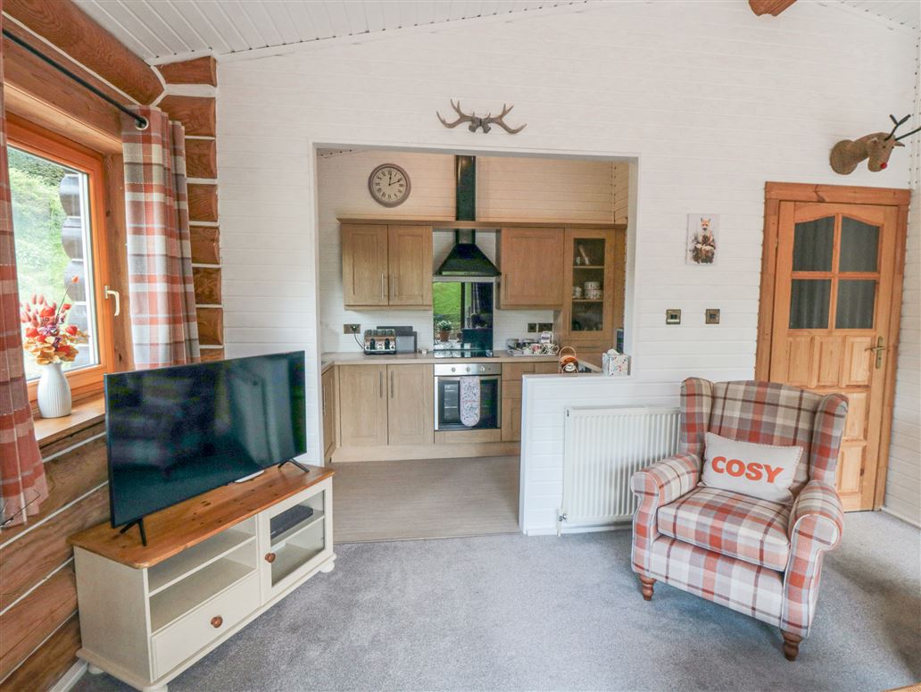 The Log Cabin at Irton Manor,Scarborough, North Yorkshire, United Kingdom
