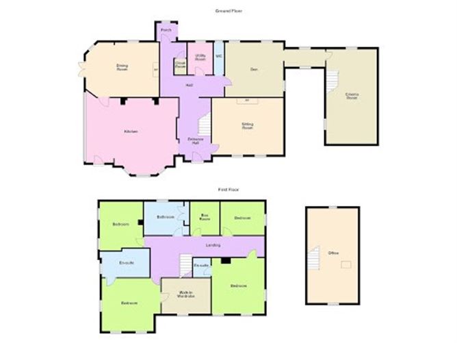 Floor plan — Park House, Ballintim, Camolin, Co. Wexford