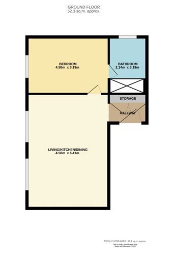 Floor plan — Apt 11, 115 Strand Road, Sandymount, Dublin 4