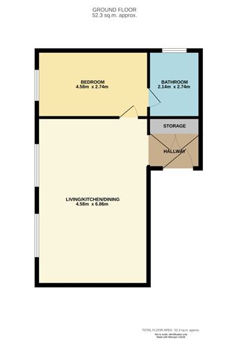 Floor plan — Apt 11, 115 Strand Road, Sandymount, Dublin 4
