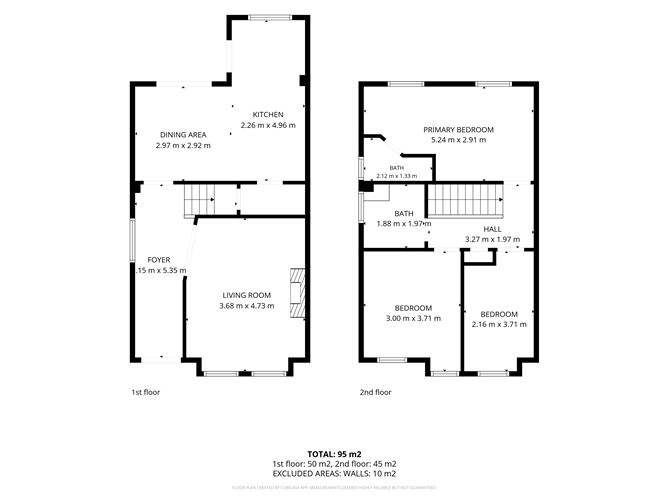 Floor plan — 7 Warrenstown Downs, Mulhuddart, Dublin 15
