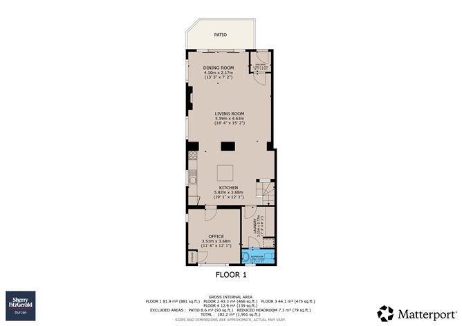 Floor plan — Fort House, Blackfort, Castlebar, Co. Mayo