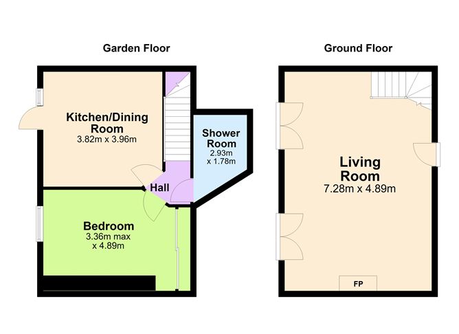 Floor plan — Apartment 2, Brooklawn House, Brooklawn Wood, Stradbrook Road, Blackrock, Co. Dublin