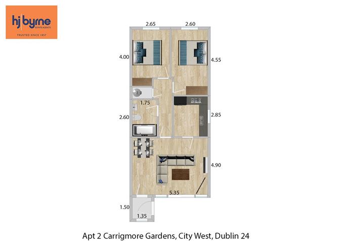 2 Carrigmore Gardens, Saggart, Co. Dublin