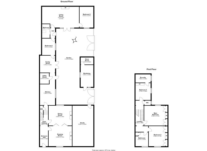 Floor plan — 96 Haddington Road, Ballsbridge, Dublin 4