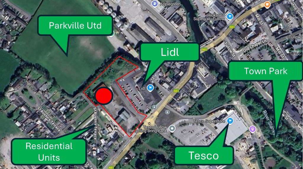 Fairgreen, Development Site With Full Planning Permission, Tullow, Carlow