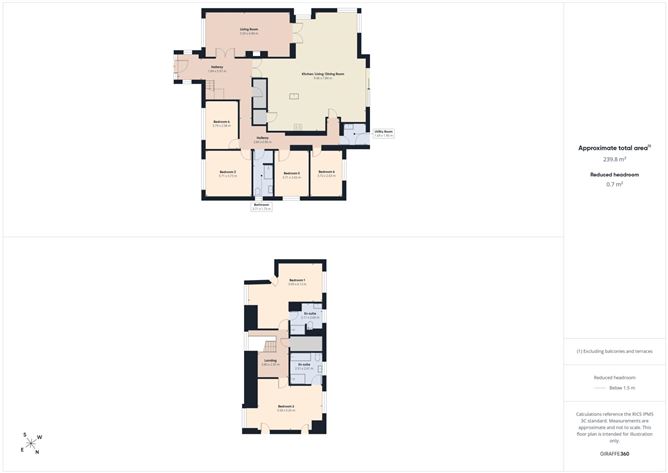 Floor plan — Maspeth, Millview Road, Malahide, County Dublin