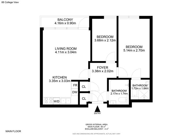 Apartment 88 College View, Ballymun, Dublin 11
