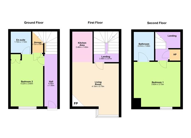 Floor plan — 20 Portobello Harbour, Grove Road, Portobello, Dublin