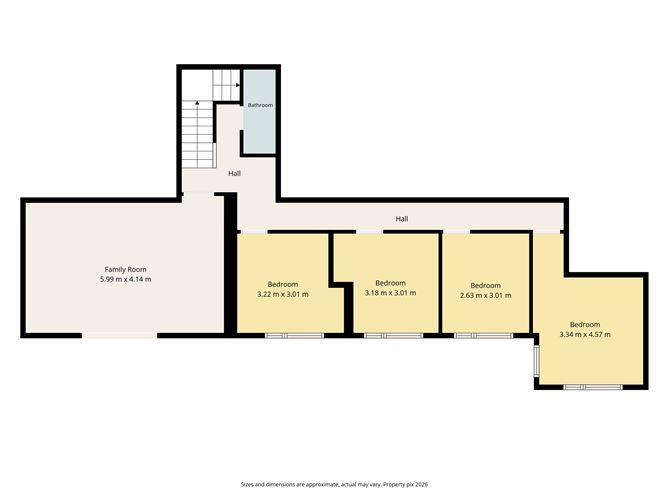 Floor plan — The Beeches, Knocknaree Lower, Avoca, Co. Wicklow