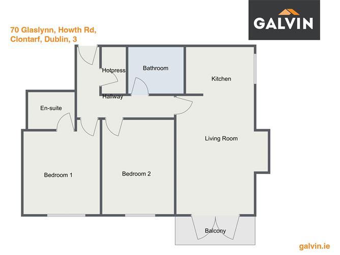 Apartment 70, Glaslyn, Howth Road, Clontarf, Dublin 3, Clontarf, Dublin 3