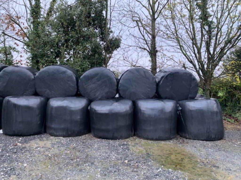 40 Round Bales Of Silage, Nenagh, Tipperary