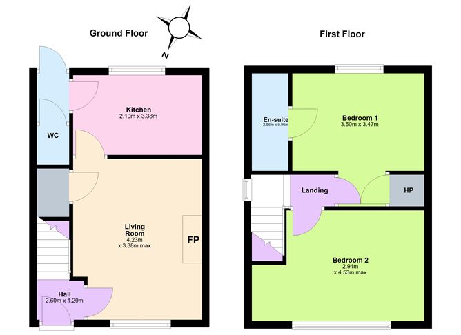 Floor plan — 13 Rosary Road, Maryland, South City Centre, Dublin 8