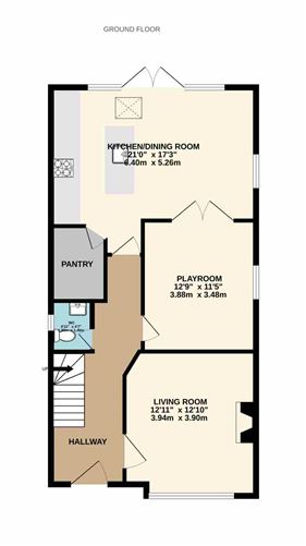 Floor plan — 16 Hollywoodrath Road, Hollystown, Dublin 15