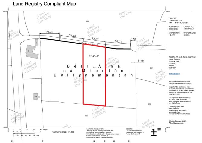 0.70 Acre Site, Ballynamantan, Gort, Co. Galway