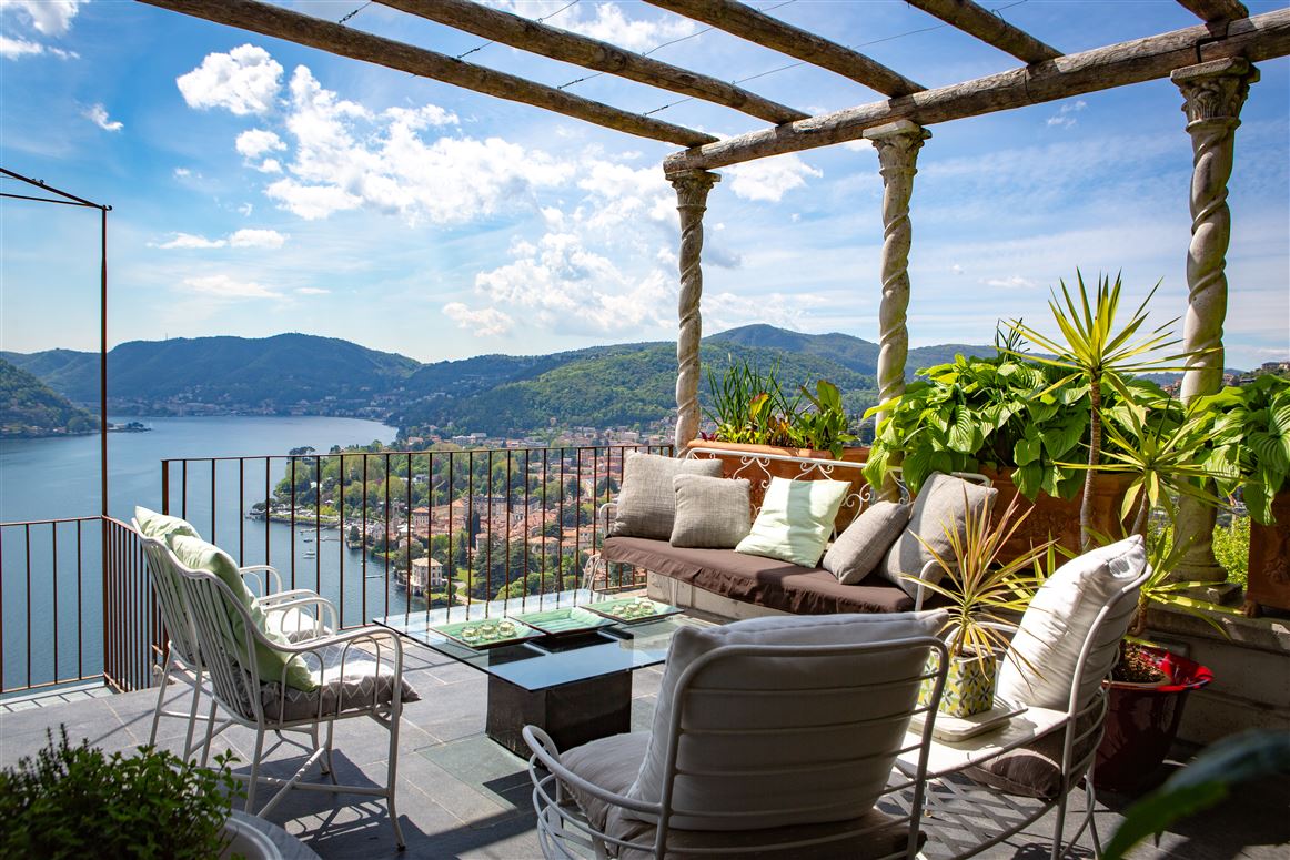 Dappled Blue,Cernobbio,Lombardy,Italy