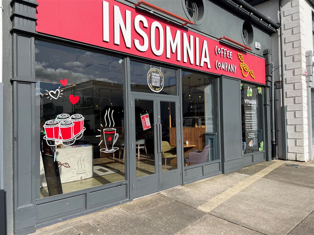 Former Insomnia, Unit 1B, Redmond Square, Wexford Town, Wexford