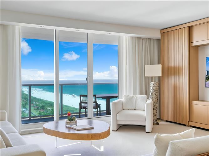 City Light on the Atlantic,Miami Beach,Florida,USA
