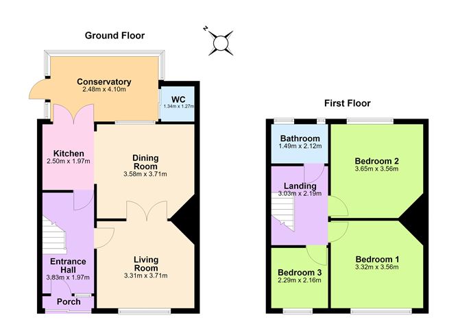 Floor plan — 73 Wilfield Road, Sandymount, Dublin 4