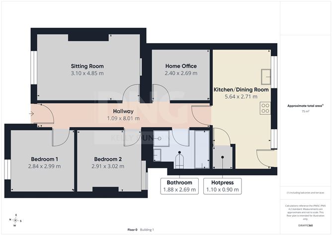 Floor plan — 23 Callary Street, Tullamore, Co. Offaly