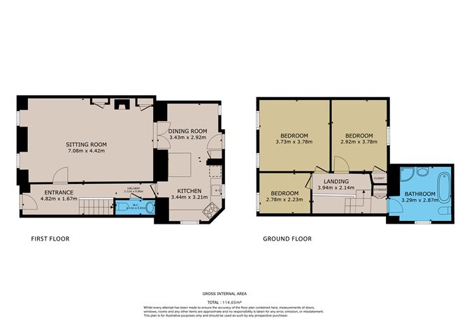 Floor plan — 3 Cork Road, Skibbereen, Co. Cork