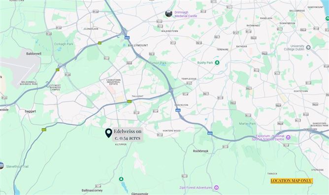 Edelweiss,on c.0.54 Acres, Bungalow and workshop, Kiltipper Road, Oldbawn, Dublin 24